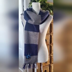 Warner Bros. Harry Potter Ravenclaw Blue and Gray Scarf